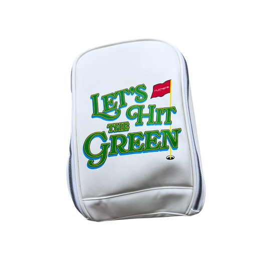Nuthera "Let's Hit The Green" Shoe Bag